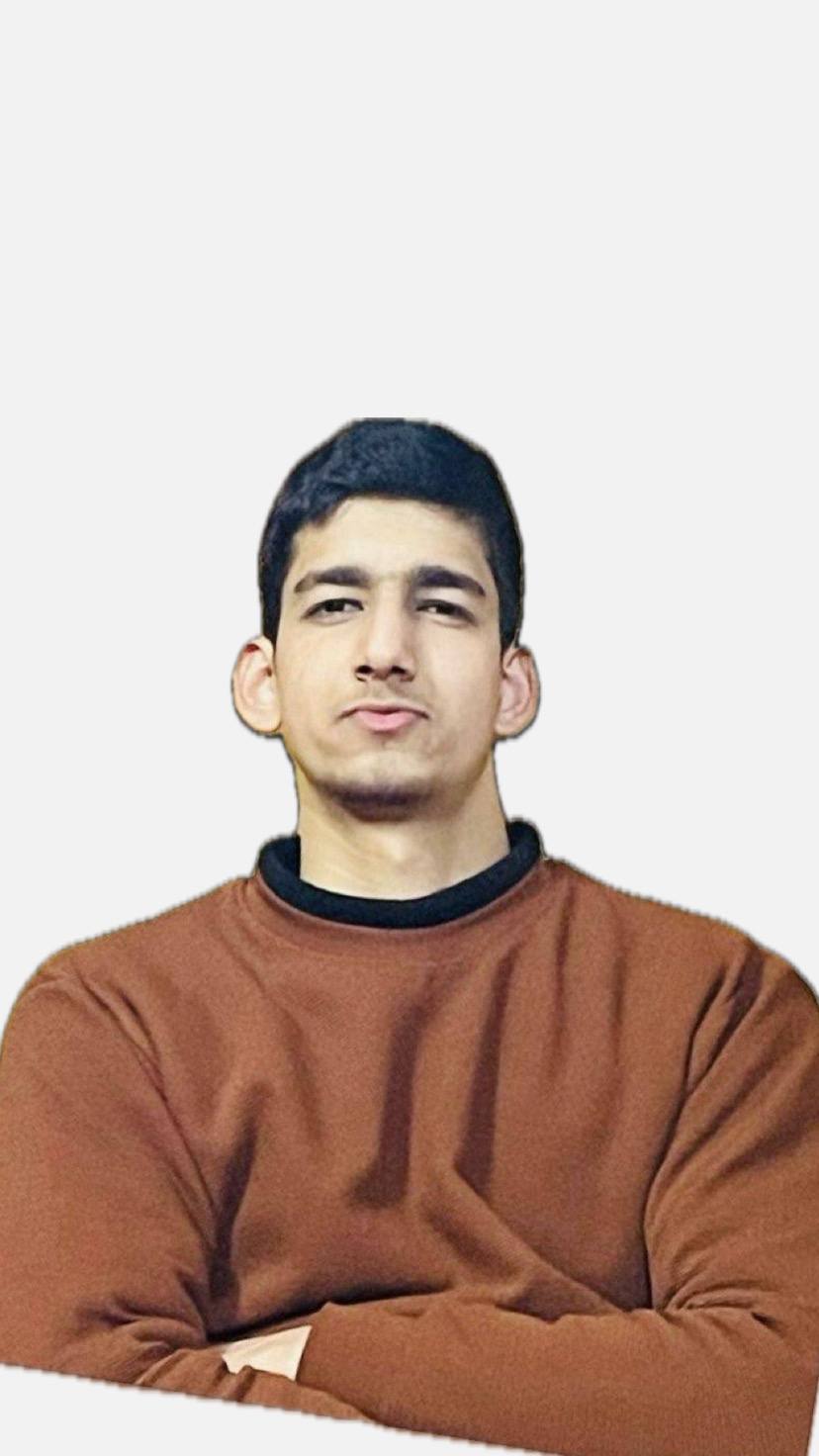 Rahul Bhat - Class 8th Topper